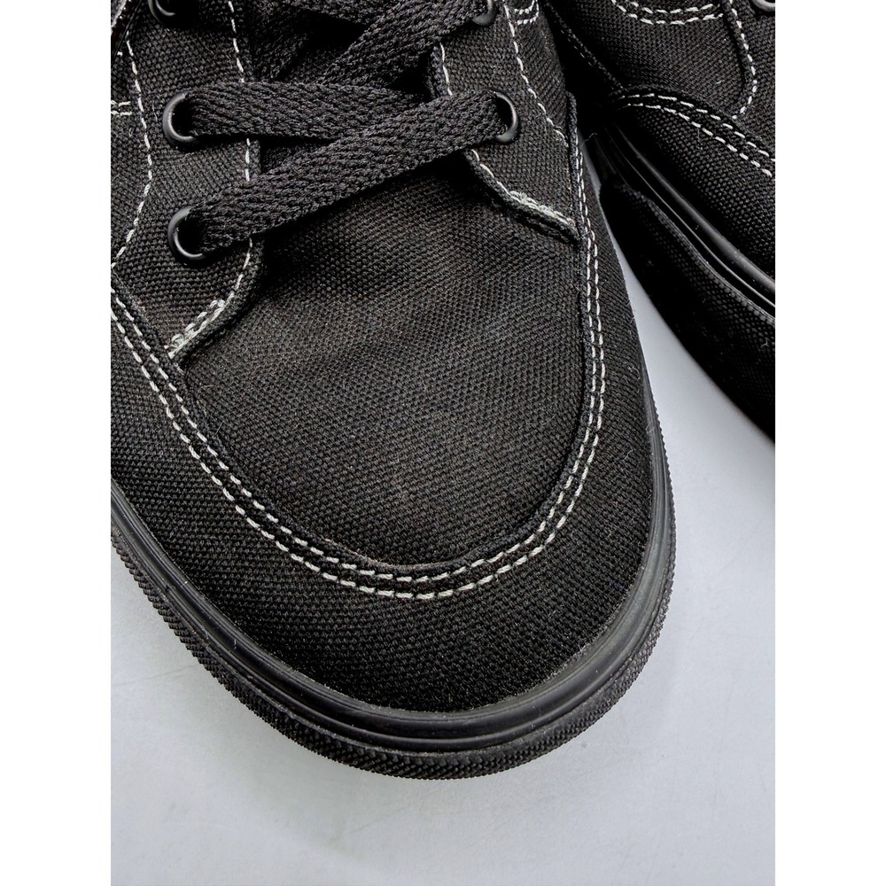 Vans Mens Low Top Canvas Bearcat Skate Shoes All Black Sneakers Mens Size 11 - Picture 8 of 16